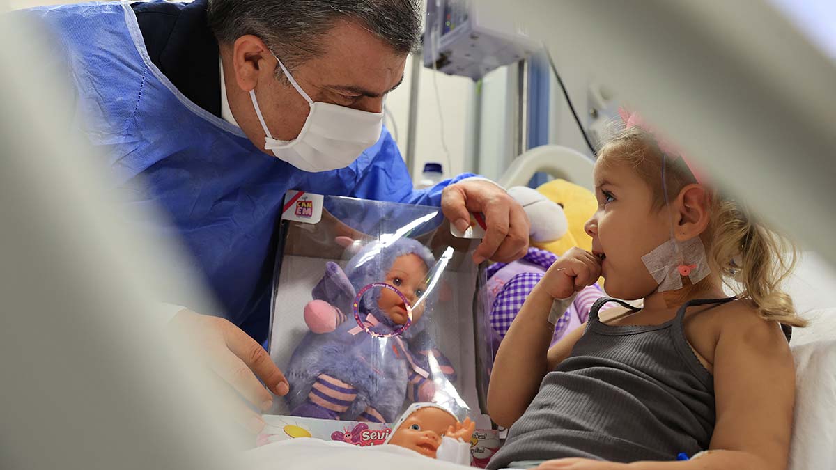 Minik Ayda, Bakan Koca'dan maymun istedi