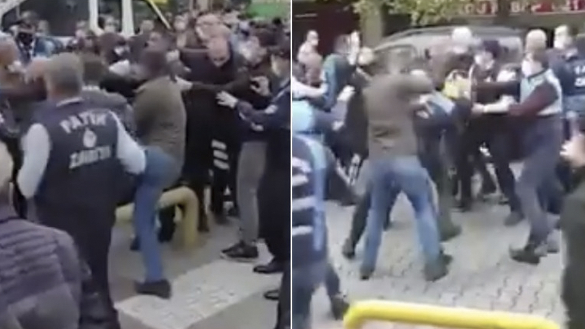 İBB ekipleri ile Fatih Zabıtası arasında kavga: İmamoğlu'nu tanımam