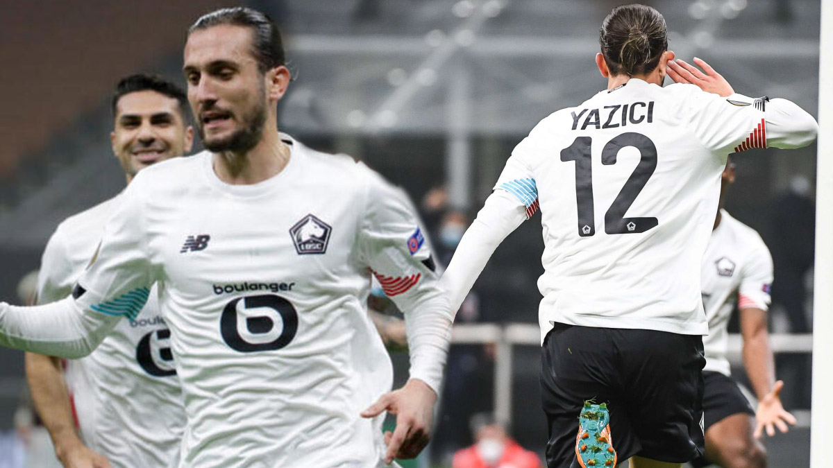 Milan'a karşı hat-trick yapan Yusuf Yazıcı Avrupa'da manşetlerde