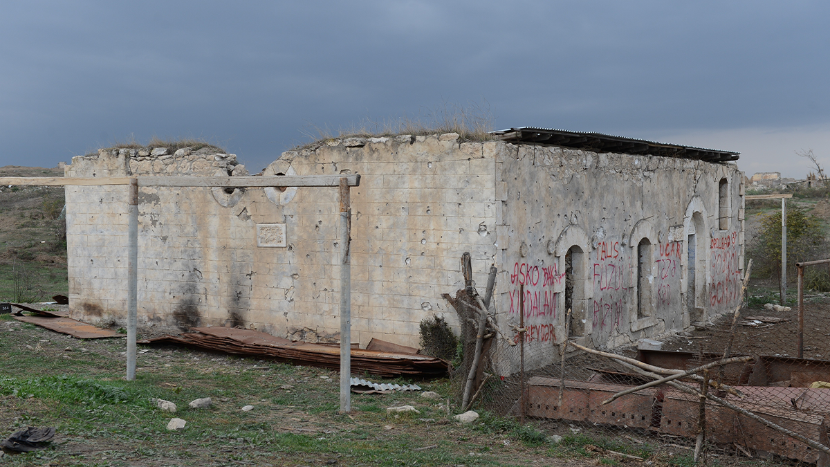 Ermenistan işgalinden yıllar sonra kurtarılan Fuzuli ve Cebrail görüntülendi