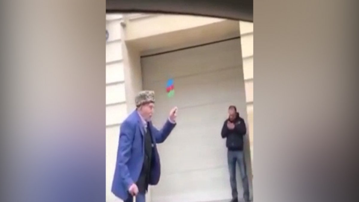 Asırlık dede Şuşa’nın kurtuluşunu böyle kutladı