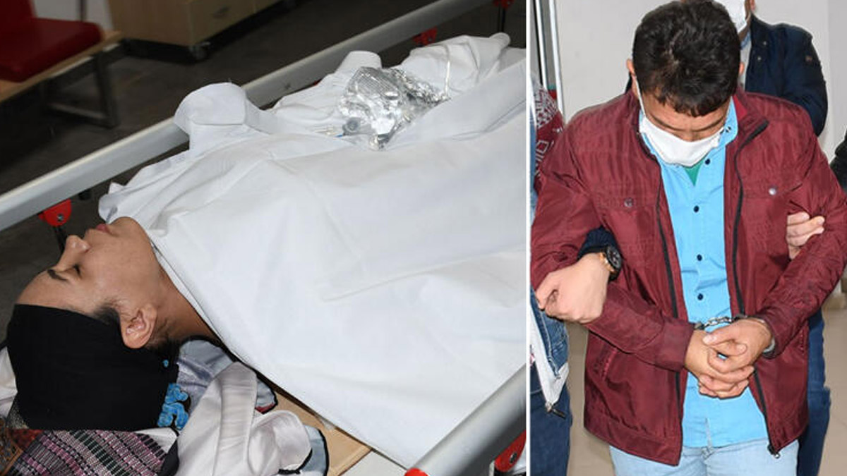 Arkadaşlık isteğini reddince dehşet saçtı!! Kaçmak isteyen kadını sırtından bıçakladı