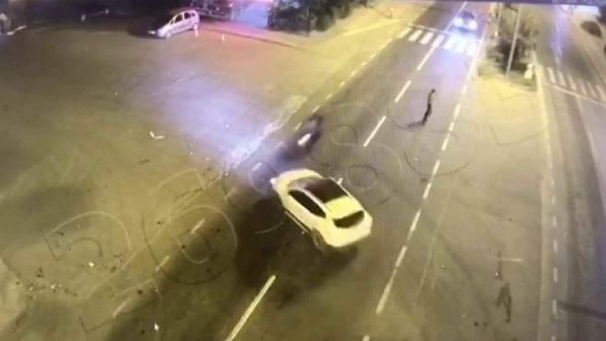 Diyarbakır'daki feci kaza kamerada