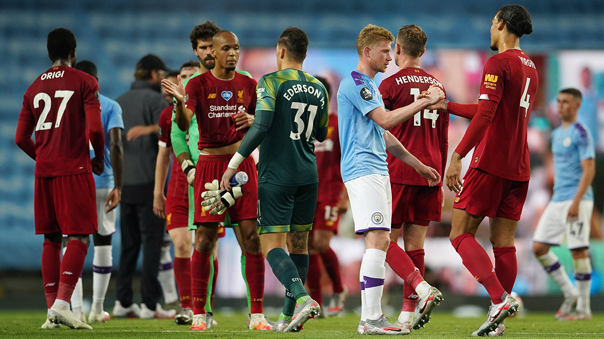 Manchester City 1-1 Liverpool (Maçın özeti ve golleri)
