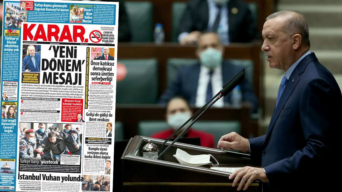 'Yeni dönem' mesajı