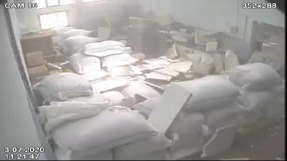 Havai fişek fabrikasındaki patlamadan yeni görüntüler