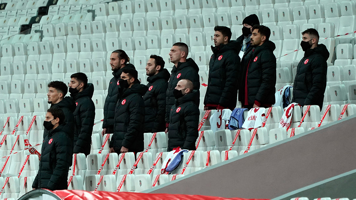 A Milli Takım kafilesinin koronavirüs testi negatif çıktı