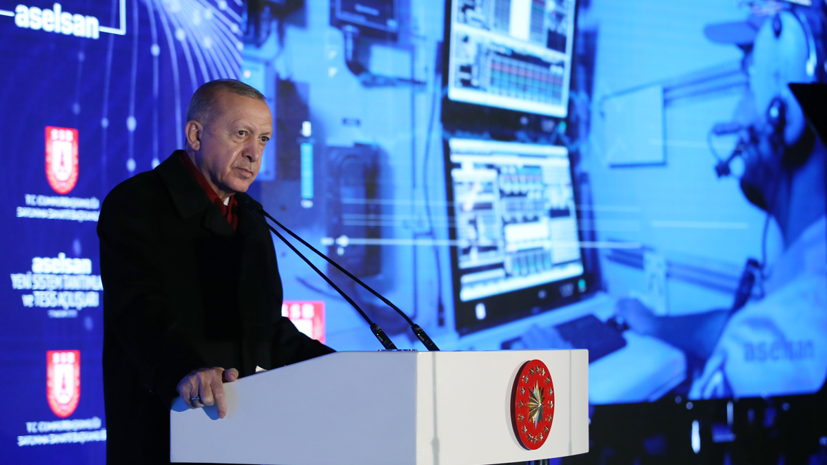 Erdoğan açıkladı! Türkiye'nin yeni silahı kullanıma hazır