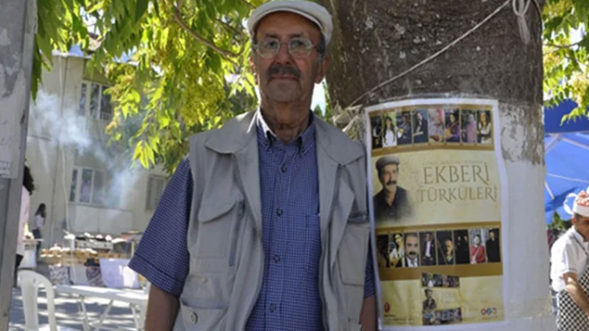 Ünlü halk ozanı Aşık Ali Ekber Gülbaş koronavirüse yenik düştü