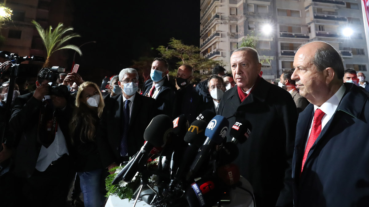 Erdoğan, kapalı Maraş'ı ziyaret eden ilk Cumhurbaşkanı oldu