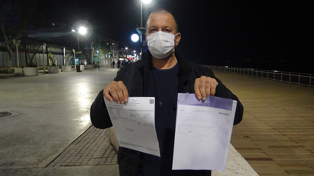 İlk testi pozitif çıkınca işten atıldı, ikinci testi negatif çıktı