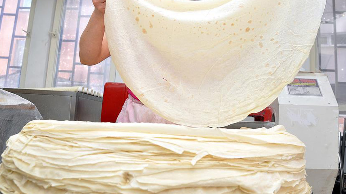 Gözle ayırt etmek mümkün değil! Yufkada kanser riskine dikkat