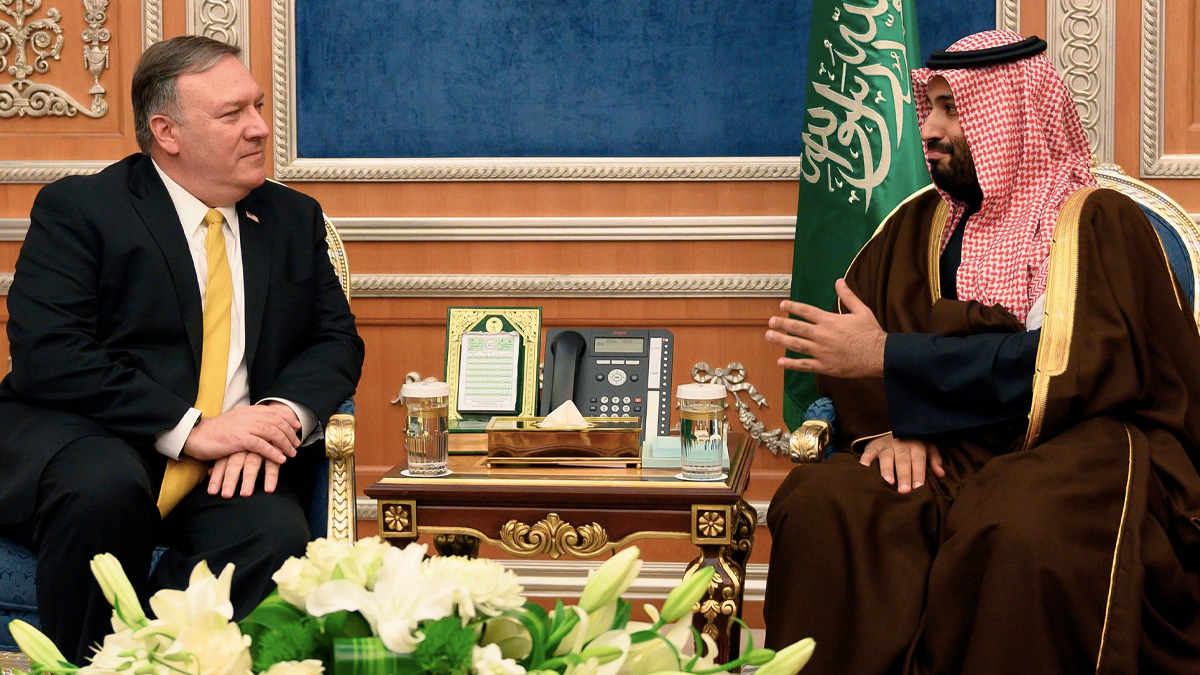 Pompeo Veliaht Prens Selman'la görüştü