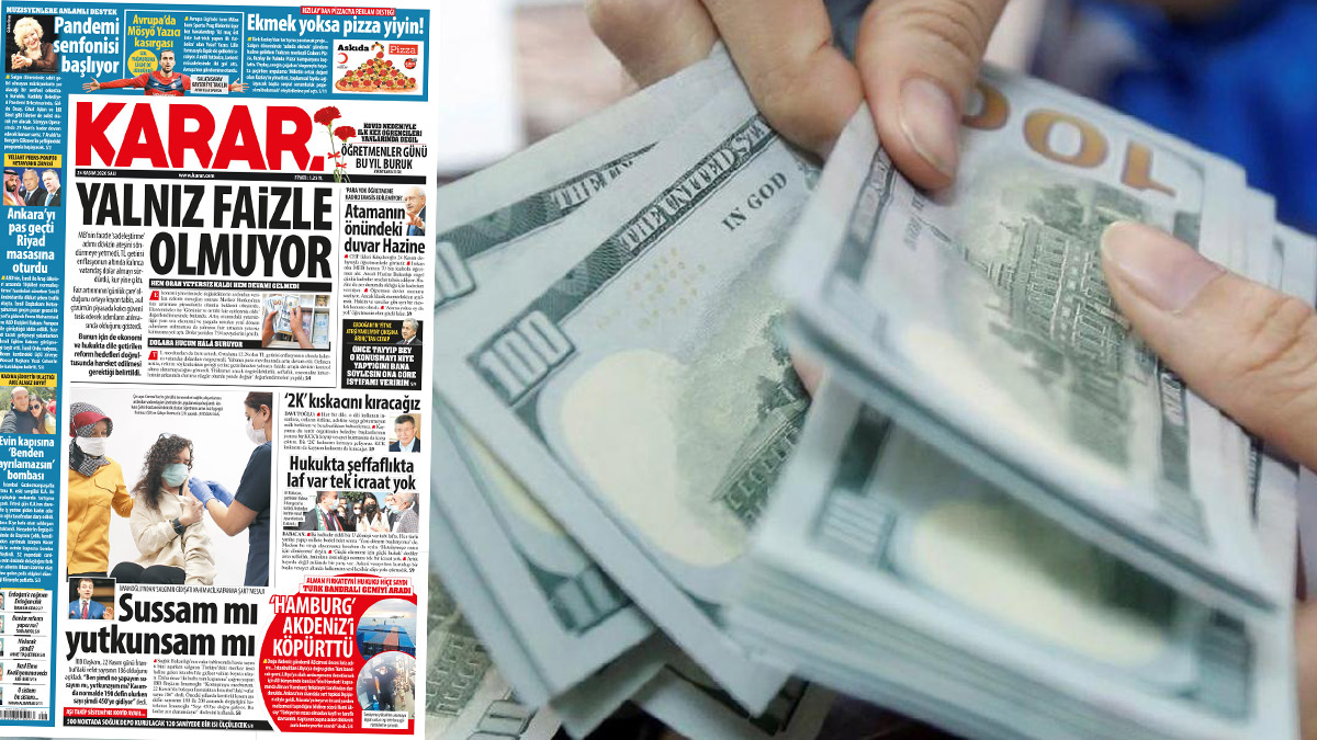 Yalnız faizle olmuyor