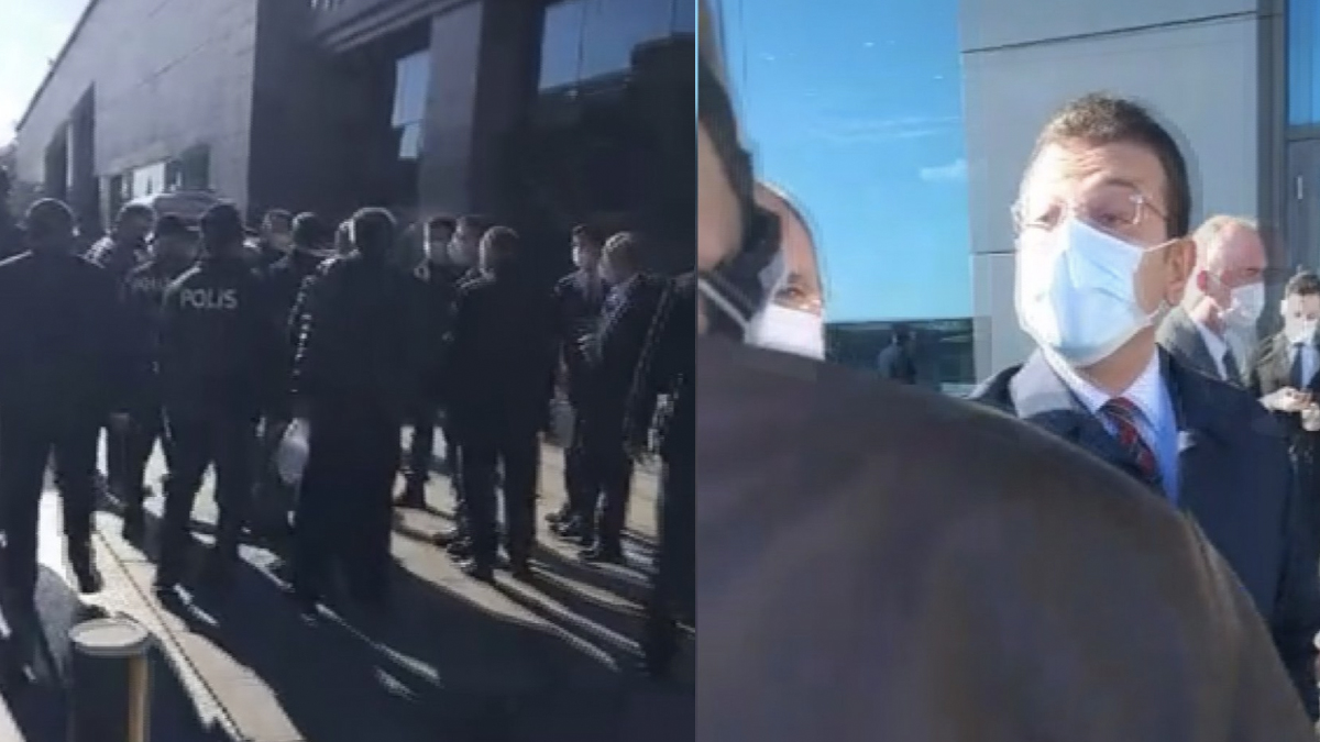 İmamoğlu ile taksiciler arasında gerginlik: Sen kimi yuhalıyorsun