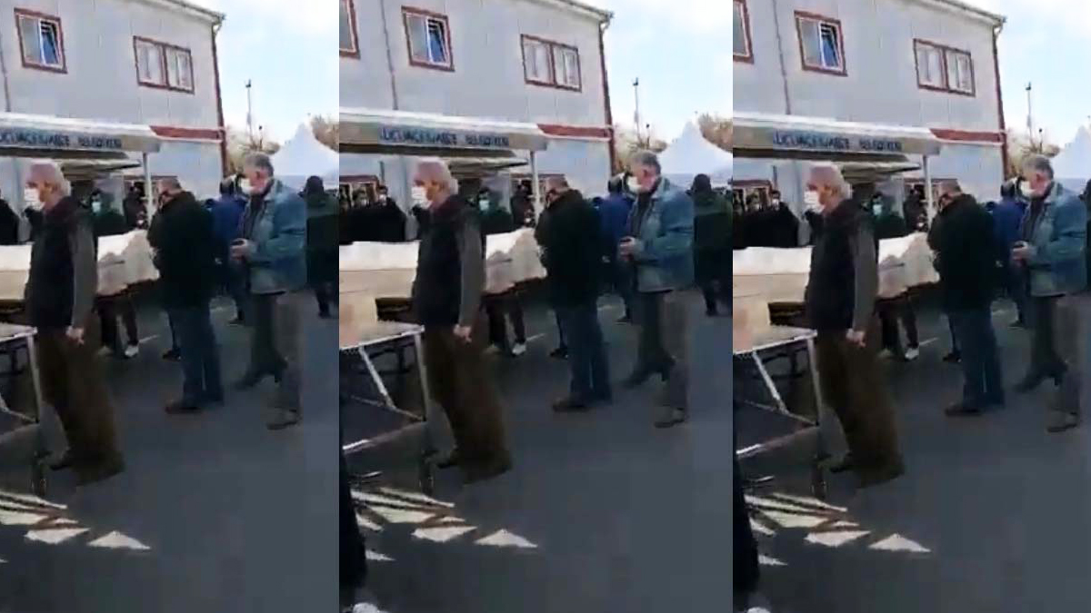 Lütfü Türkkan Twitter'dan paylaştı: İstanbul'da gasilhane kuyruğu!