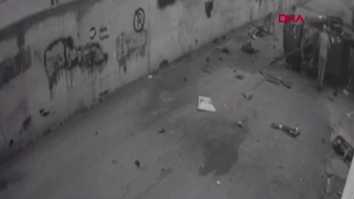 Çekmeköy'de feci kaza kamerada