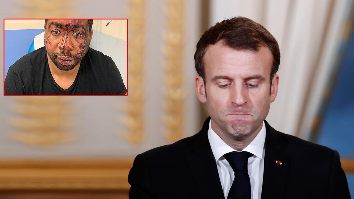 Polisin şiddet görüntülerine Macron'dan açıklama