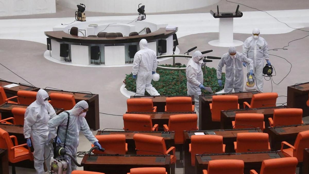 TBMM'de koronavirüs önlemleri arttırıldı