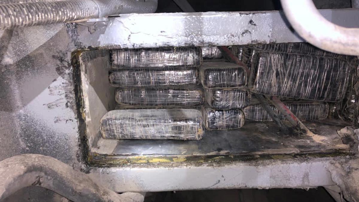 Otobüste 87 kilo eroin ele geçirildi