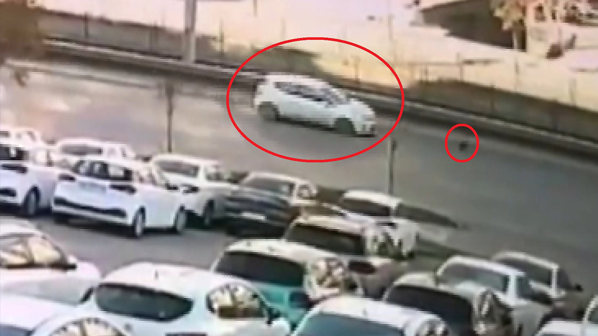 Yola atlayan kedi zincirleme kazaya neden oldu