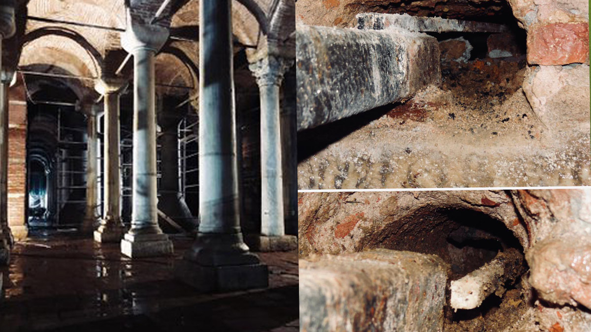 Yerebatan Sarnıcı’nın sütunlarında tehlike alarmı