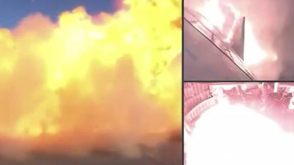 SpaceX'in 'Mars yolculuğu' roketi test sırasında infilak etti