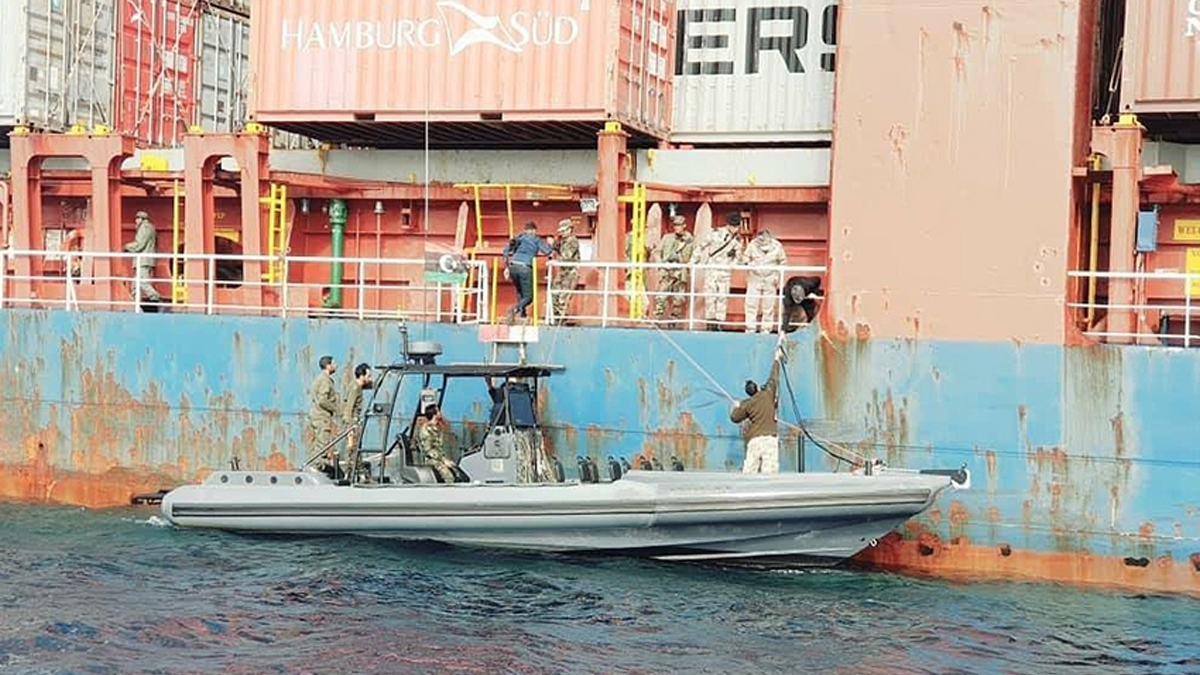 Libya'da alıkonulan Türk gemisi serbest bırakıldı