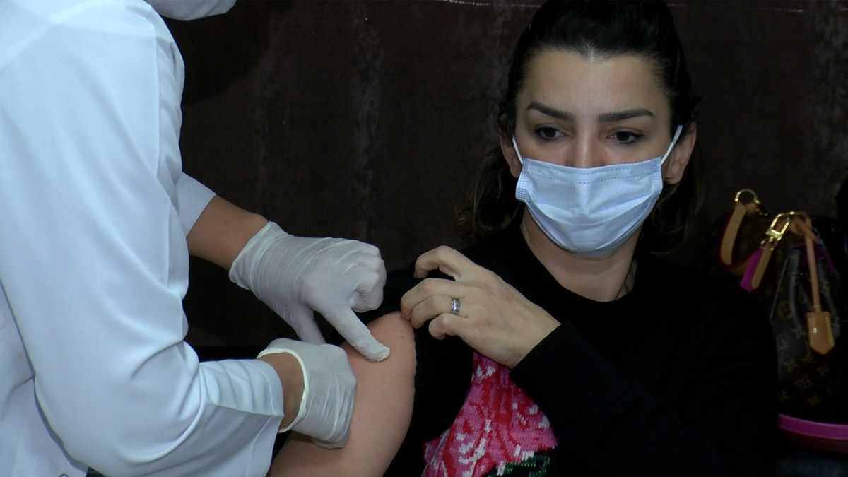 Çin aşısında ikinci doz yapıldı