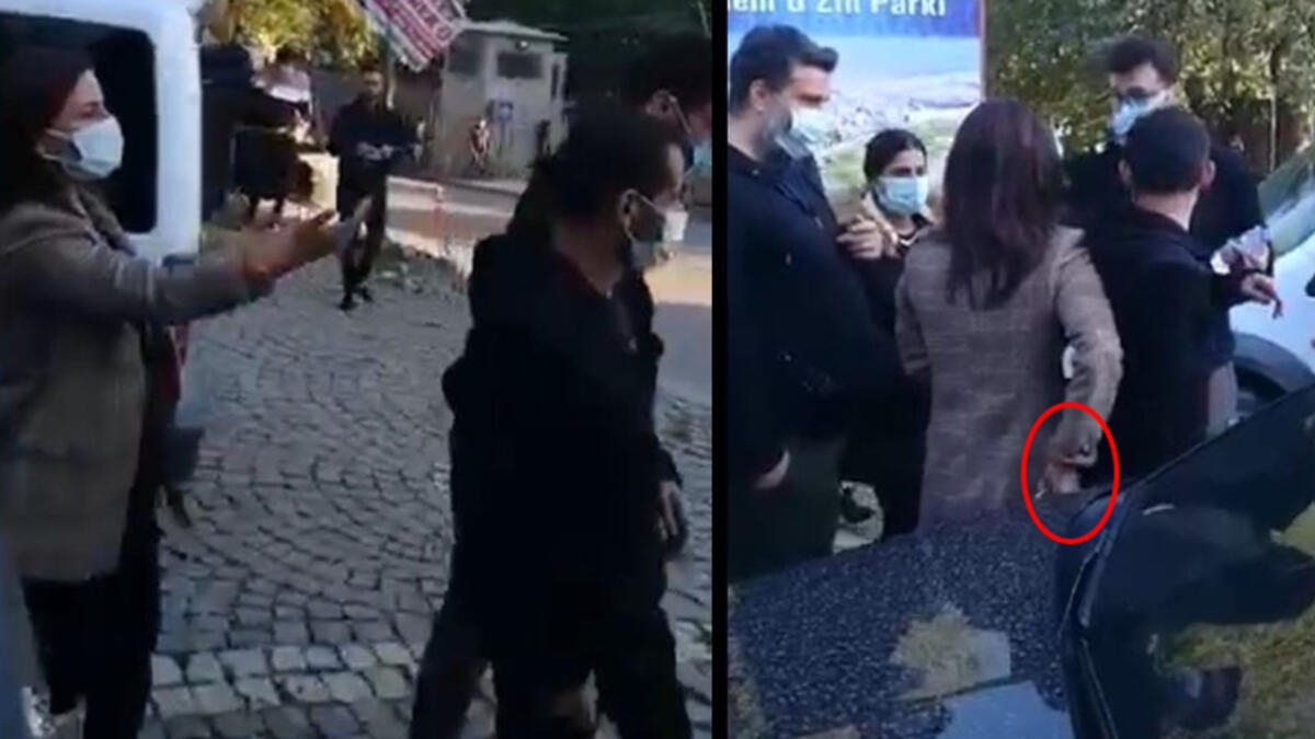 HDP'li vekilden tepki çeken hareket: Şüphelinin telefonunu el çabukluğuyla aldı