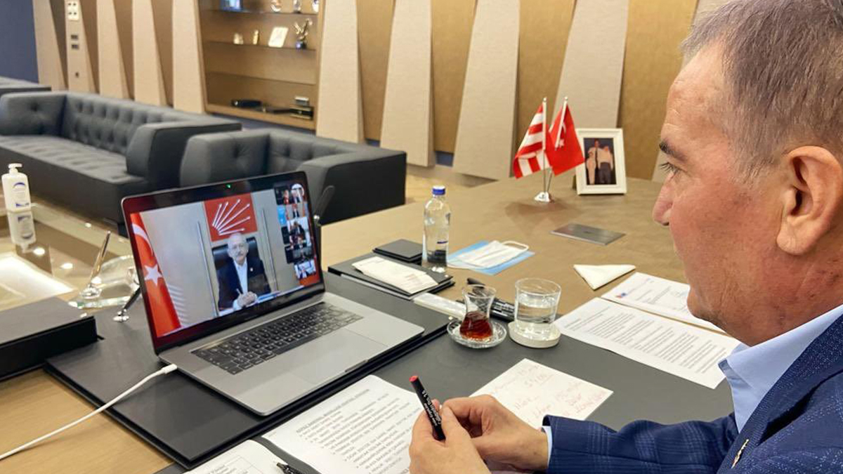 Başkan Böcek aylar sonra toplantıya katıldı