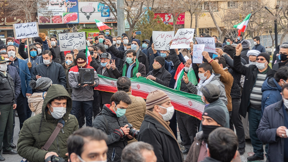 Erdoğan'ın şiiri İran'ı rahatsız etti: Tebriz'de eylem