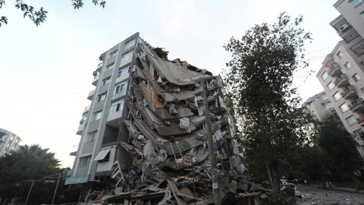 İzmir'de deprem mağduru apartman görevlilerine iş desteği