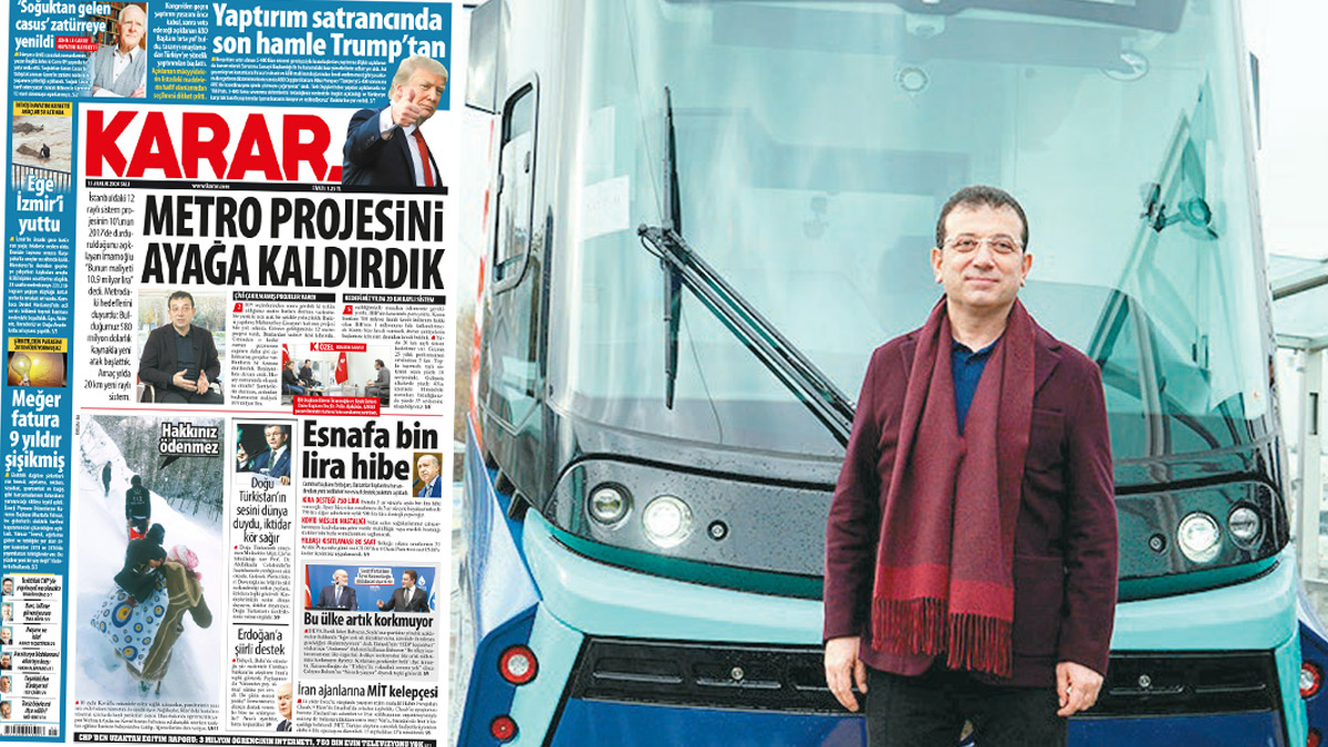 Metro projesini ayağa kaldırdık