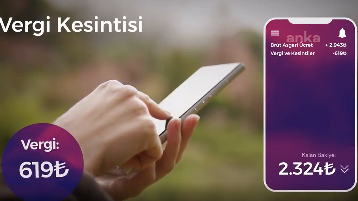 Saadet Partisi'nden ses getiren video: Ücret asgari, vergi azami