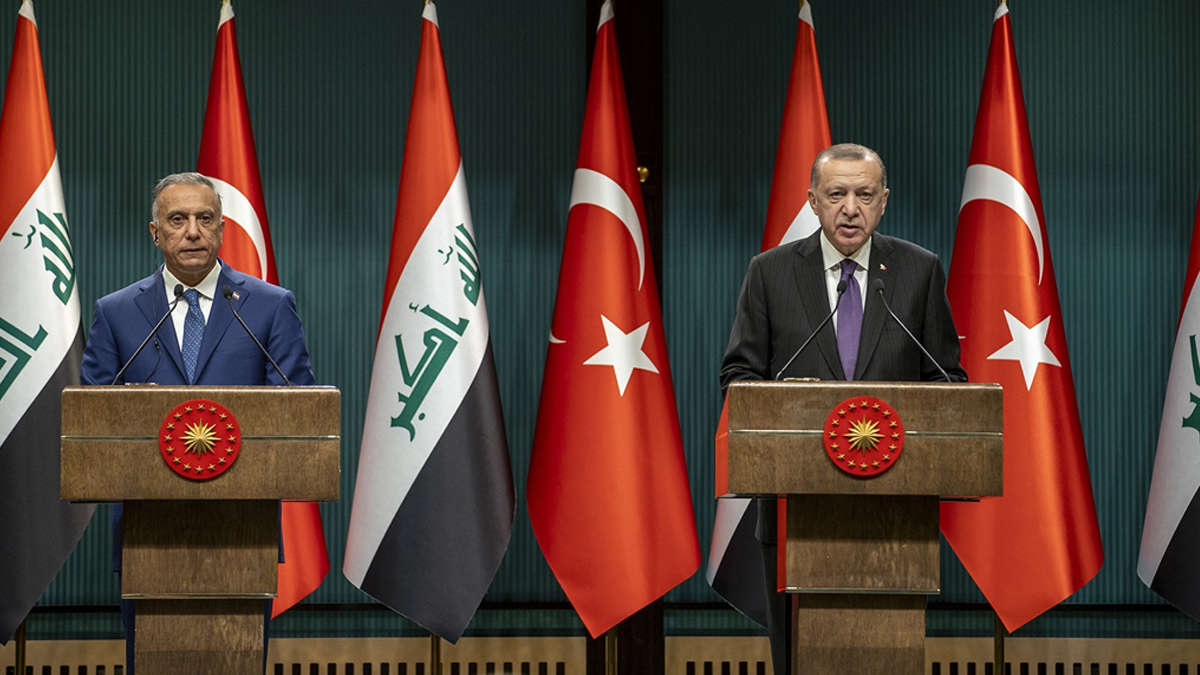 Erdoğan, Irak Başbakanı'nın kabul etti: Teröre karşı ortak hareket edeceğiz