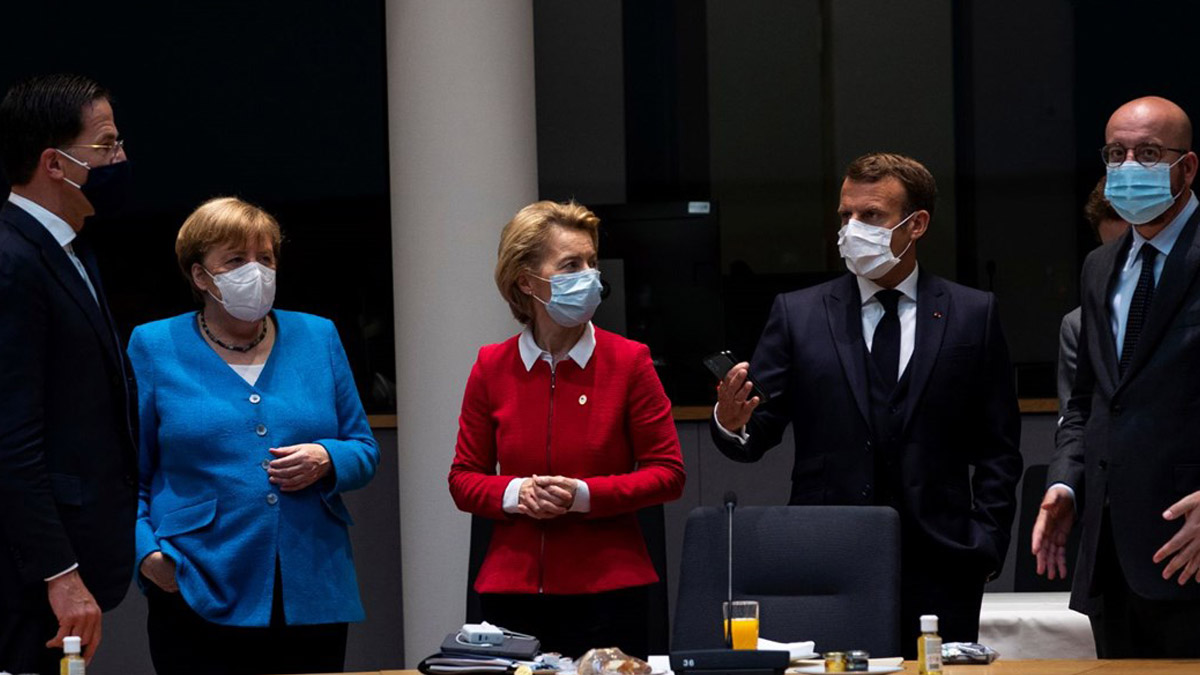 Fransa'dan Macron açıklaması: Koronaya Avrupa Konseyi'nde yakalandı