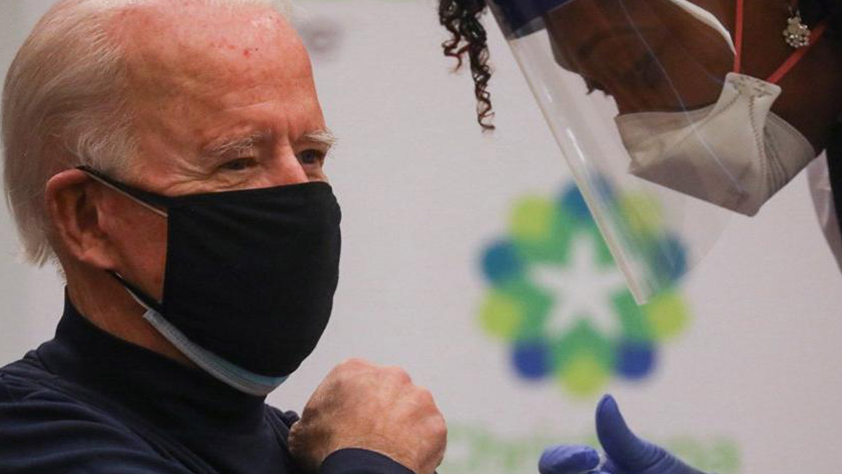 Joe Biden korona aşısı oldu: Güvenli olduğunu göstermek istiyorum