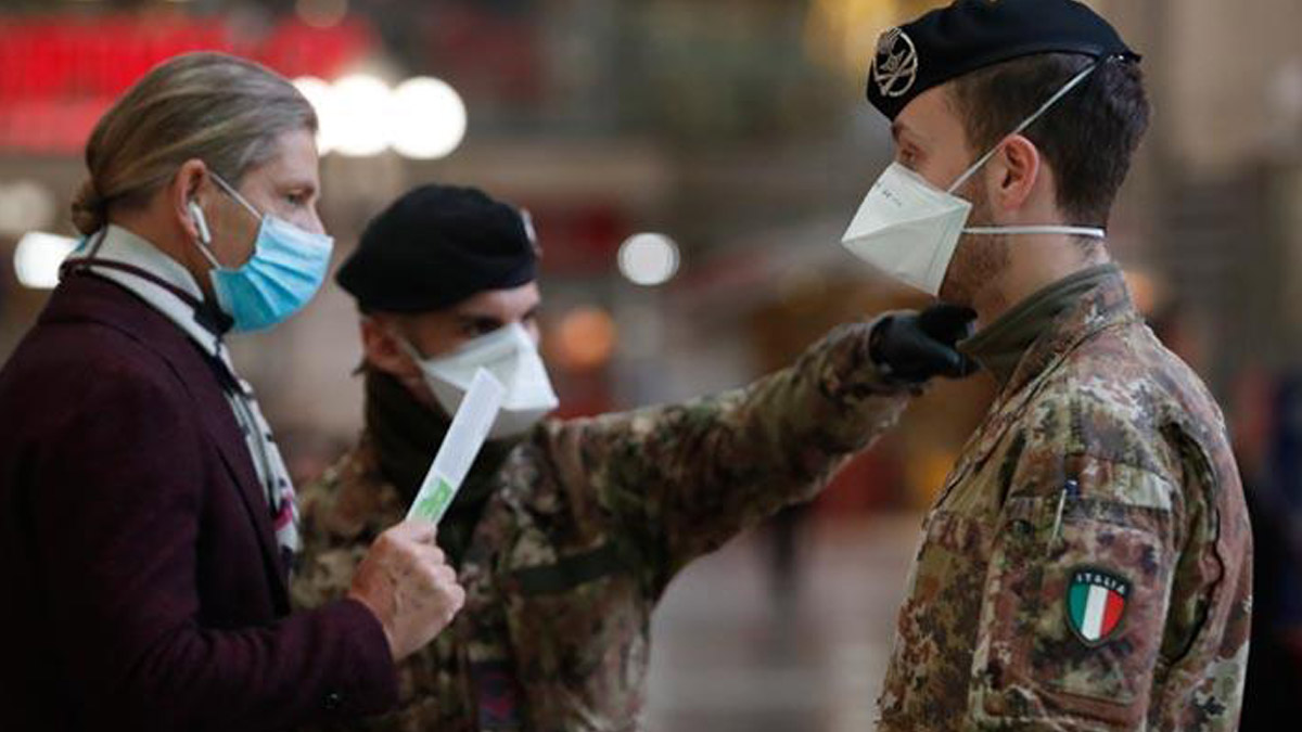 Can kayıplarının önlenemediği İtalya'da ordu devreye giriyor