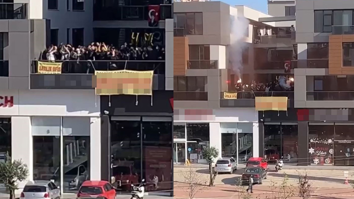 Antalya'da 50 kişilik grup eğlence düzenledi