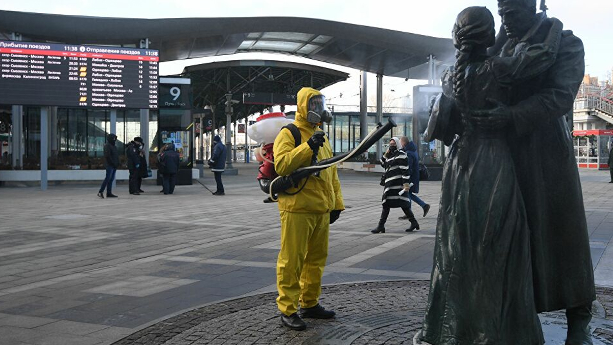 Rusya'da günlük vaka rekoru kırıldı