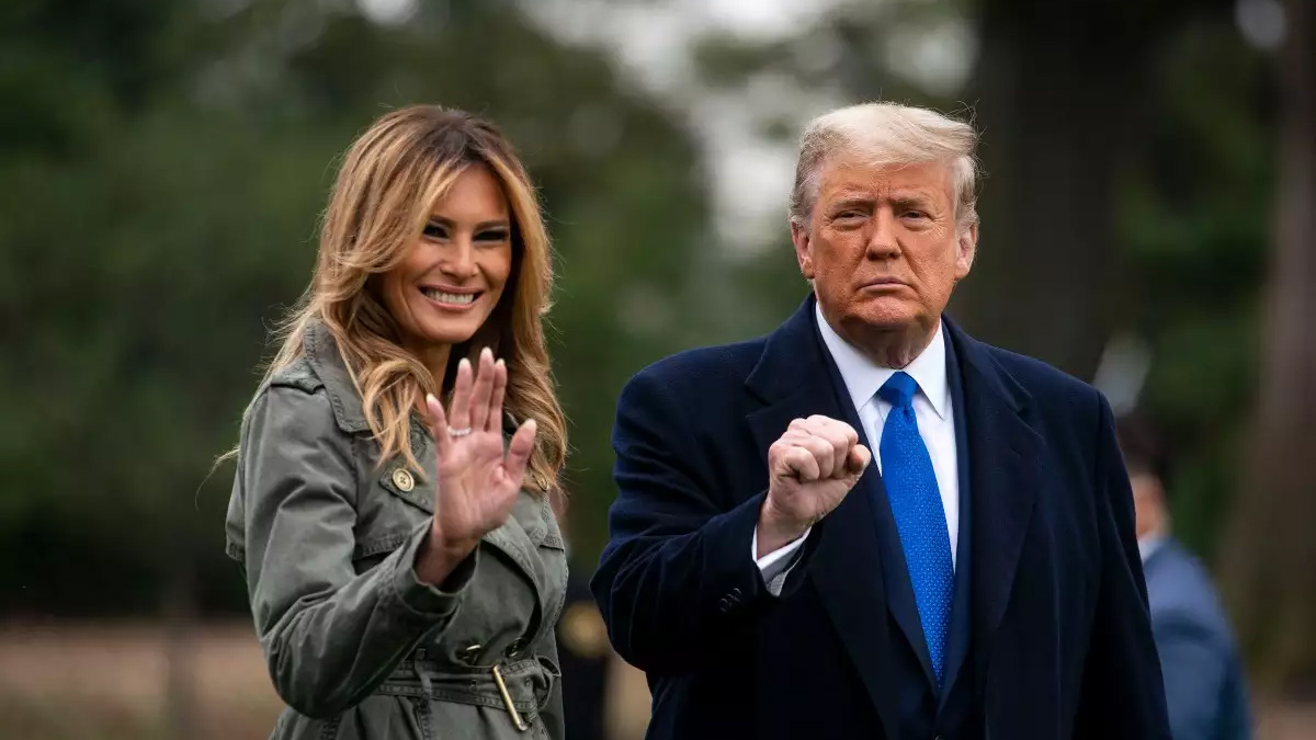 Donald Trump eşi için isyan etti