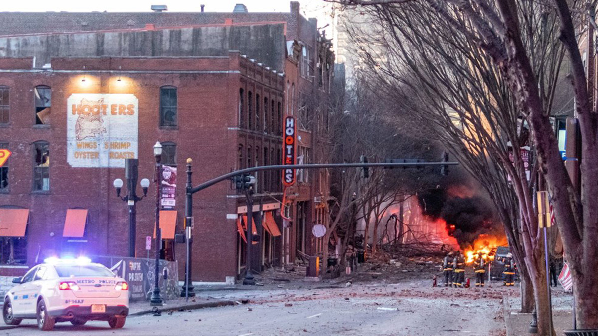 Nashville'de meydana gelen patlamanın şüphelisi intihar bombacısı çıktı