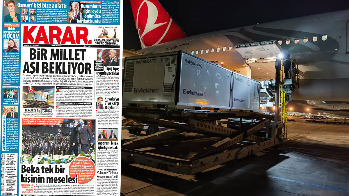 Bir millet aşı bekliyor