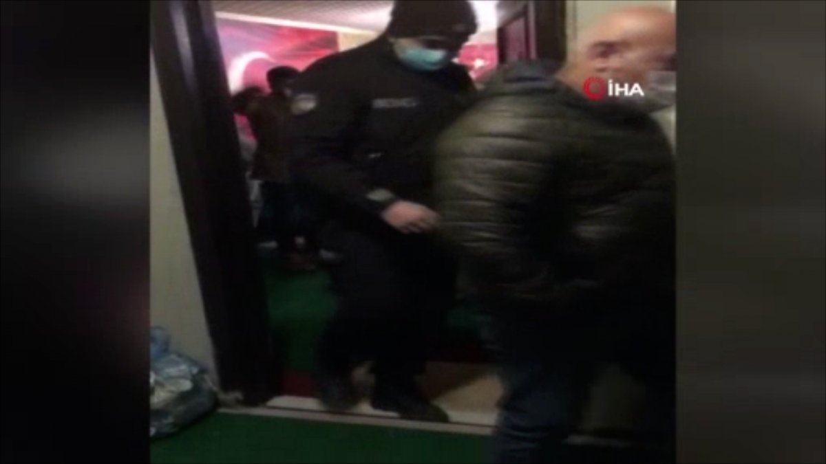 Kocaeli'nde kumarhane baskını