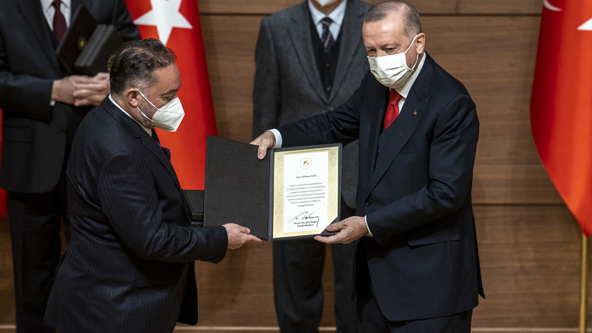 Cumhurbaşkanlığı Kültür ve Sanat Büyük Ödülleri sahiplerine verildi