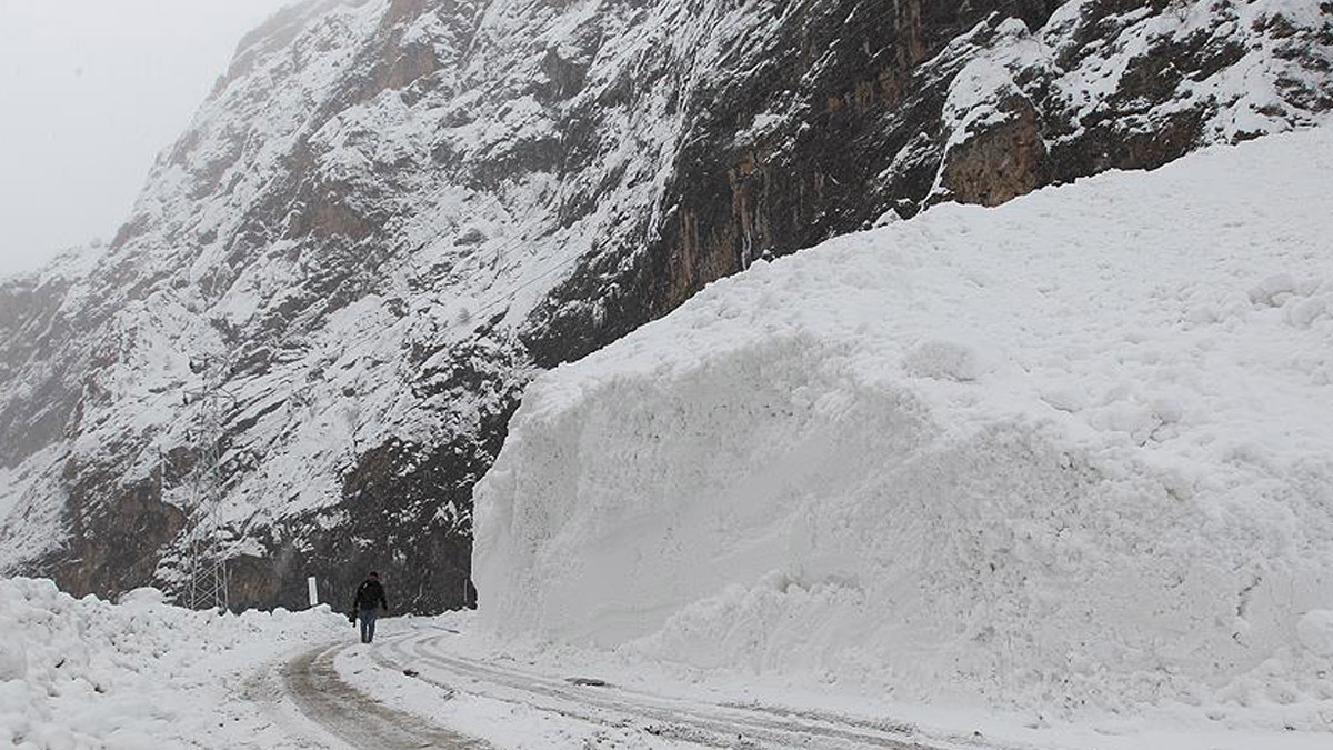 Meteorolojiden 4 il için çığ uyarısı