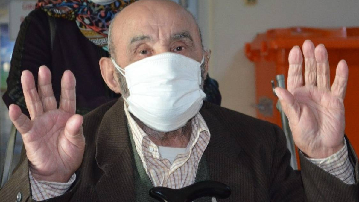 90 yaşında koronayı yenmeyi başardı