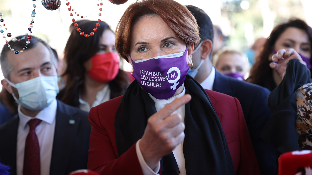 Akşener'den Erdoğan'a tepki: Hakareti bırakıp kadınların güvenliğini sağla