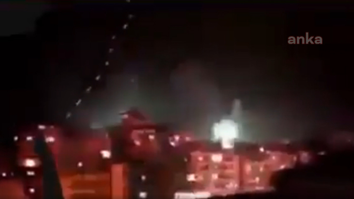 Siverek'te savaş gibi yılbaşı kutlaması